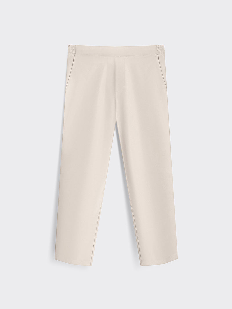 Tapered Flex Pants Light Cream