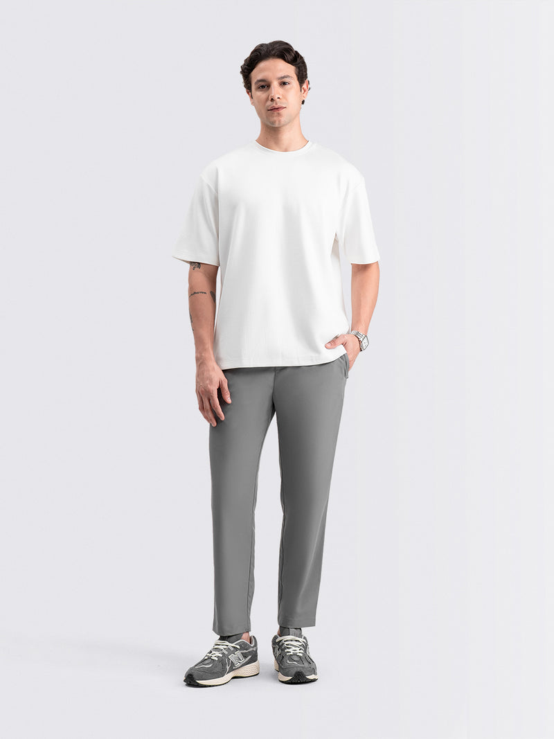 Tapered Flex Pants Light Gray