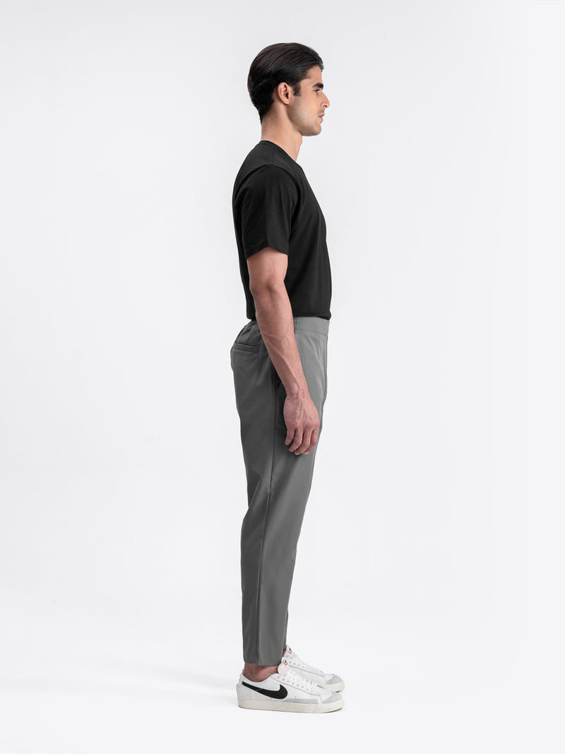 Tapered Flex Pants Light Gray