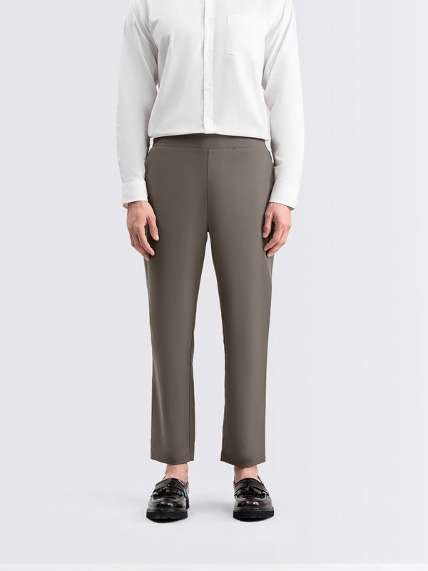 Tapered Flex Pants Taupe
