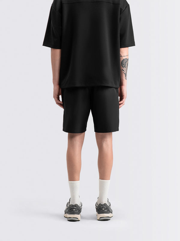 Tapered Flex Shorts Black