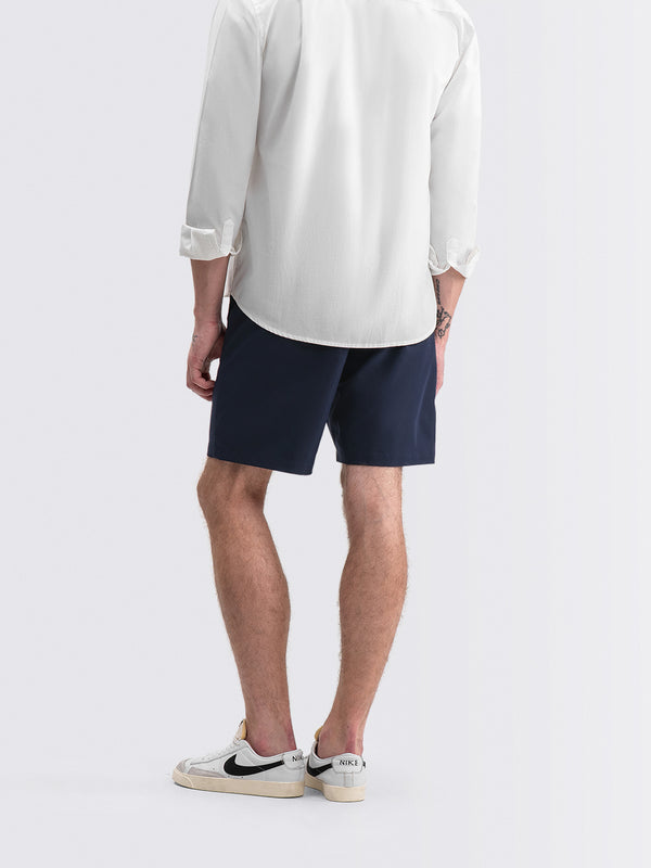 Tapered Flex Shorts Navy
