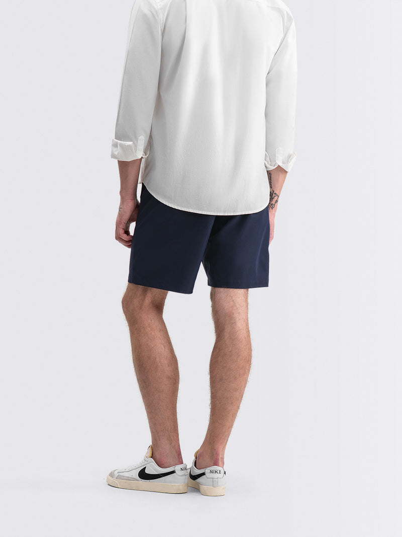 Tapered Flex Shorts Navy