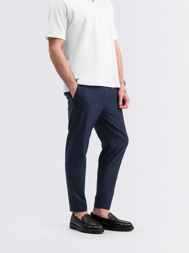 Tapered Flex Pants Navy