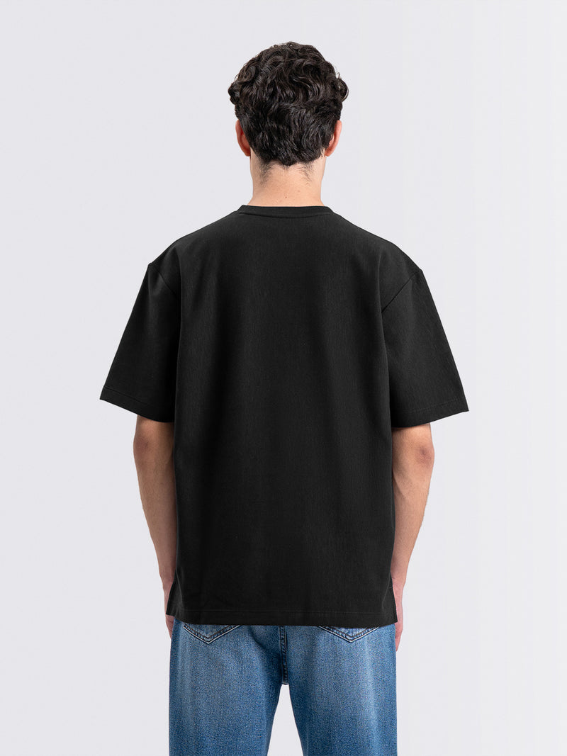 Textured Up Tee Black