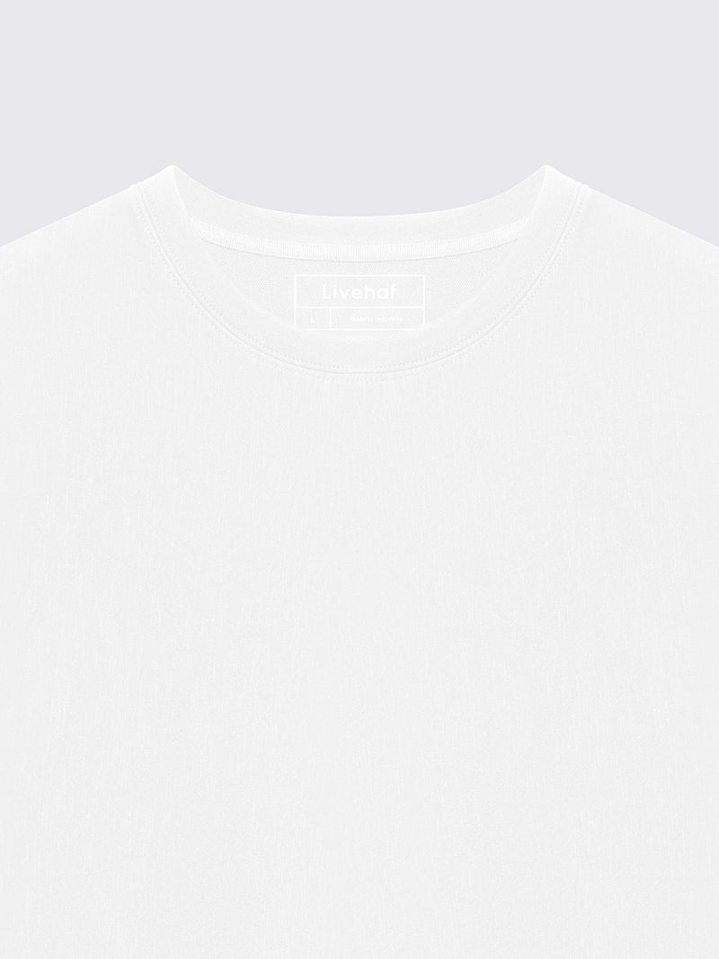 Textured Up Tee Natural