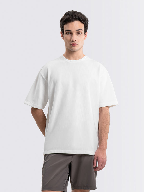 Textured Up Tee Natural