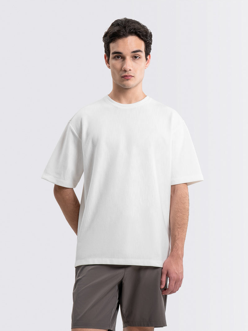Textured Up Tee Natural