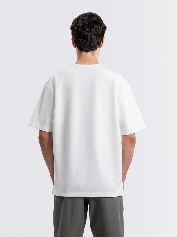 Textured Up Tee Natural