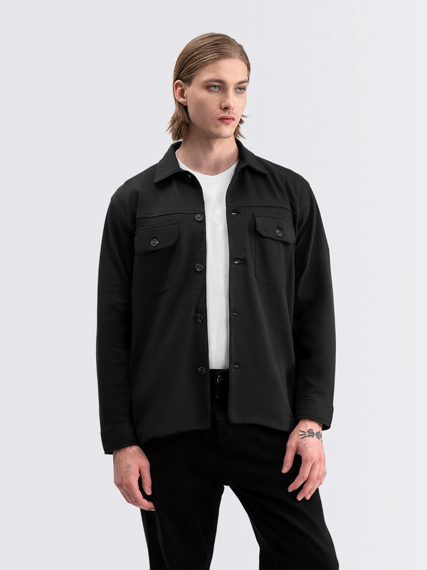 Trucker Twine Jacket Black