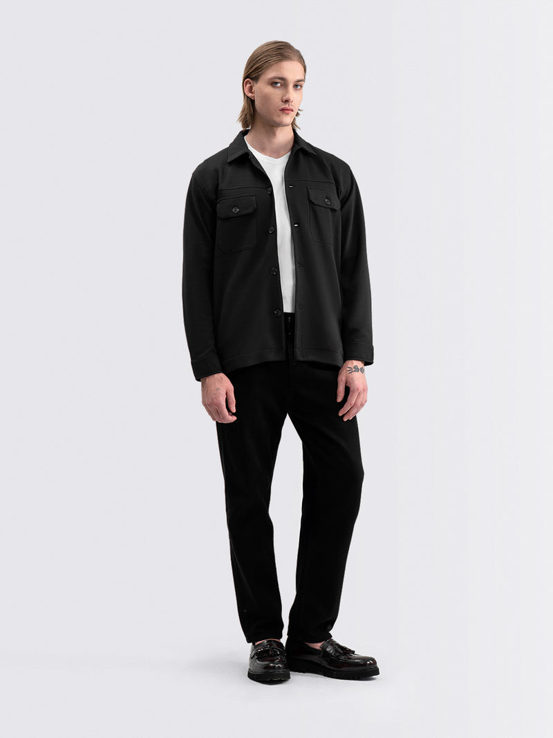 Trucker Twine Jacket Black