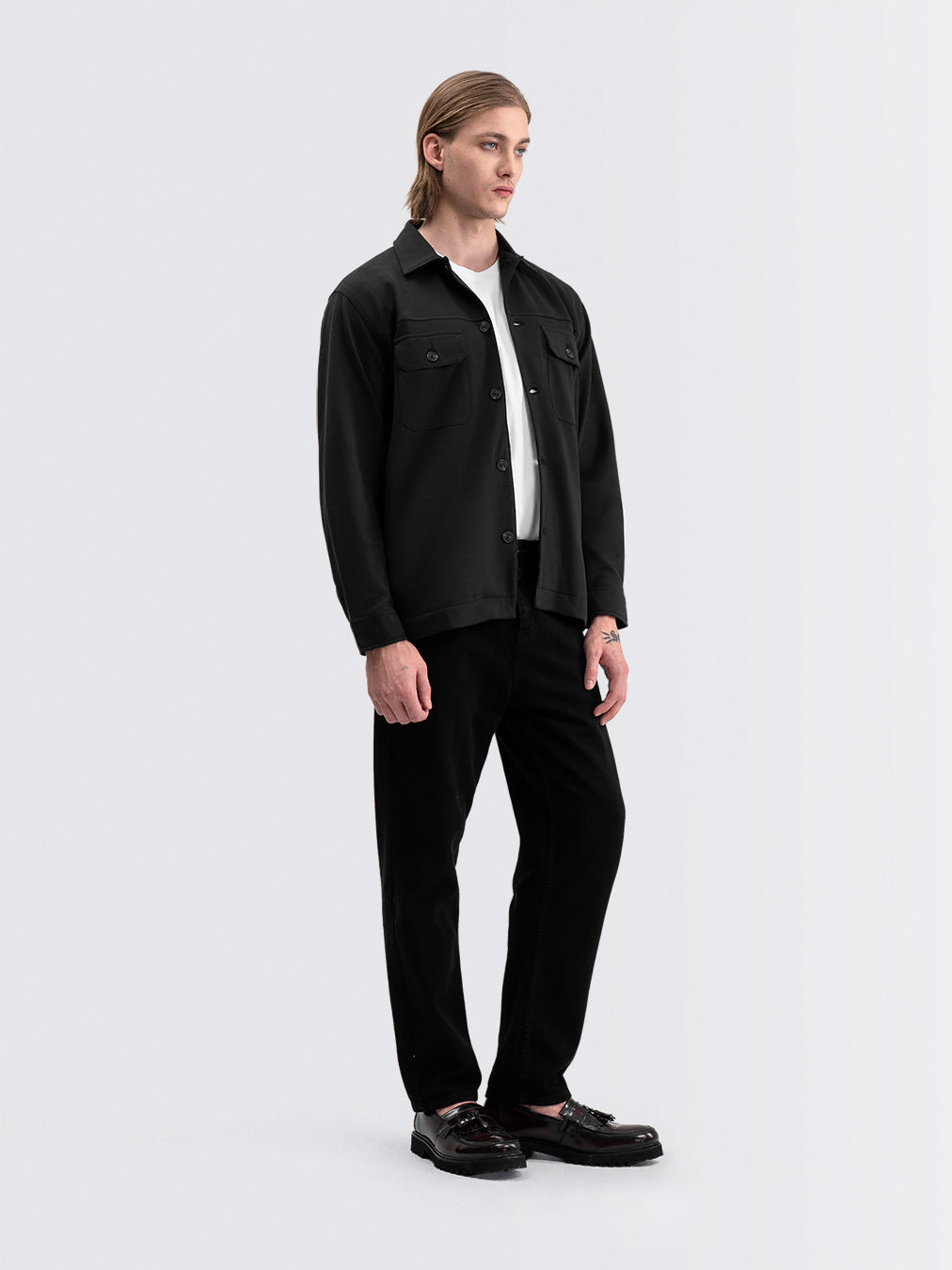 Trucker Twine Jacket Black