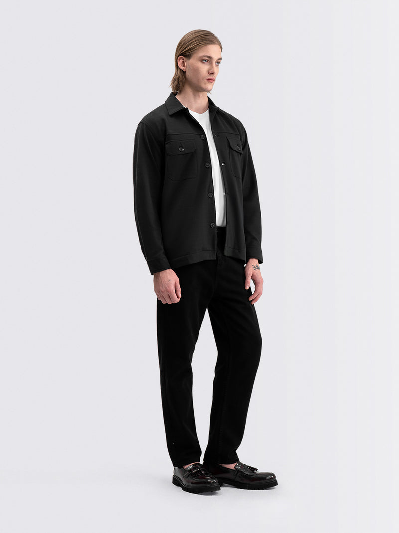 Trucker Twine Jacket Black