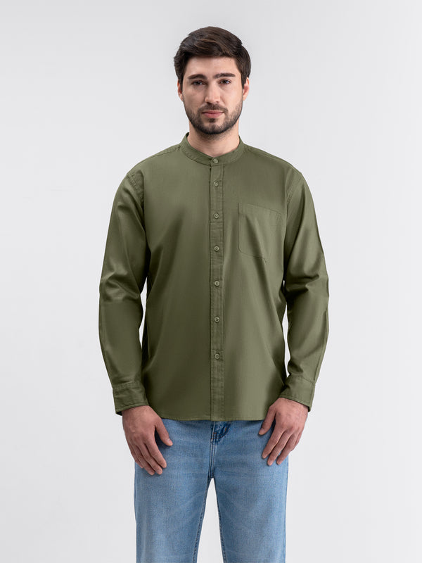 Orient Long Shirt Olive