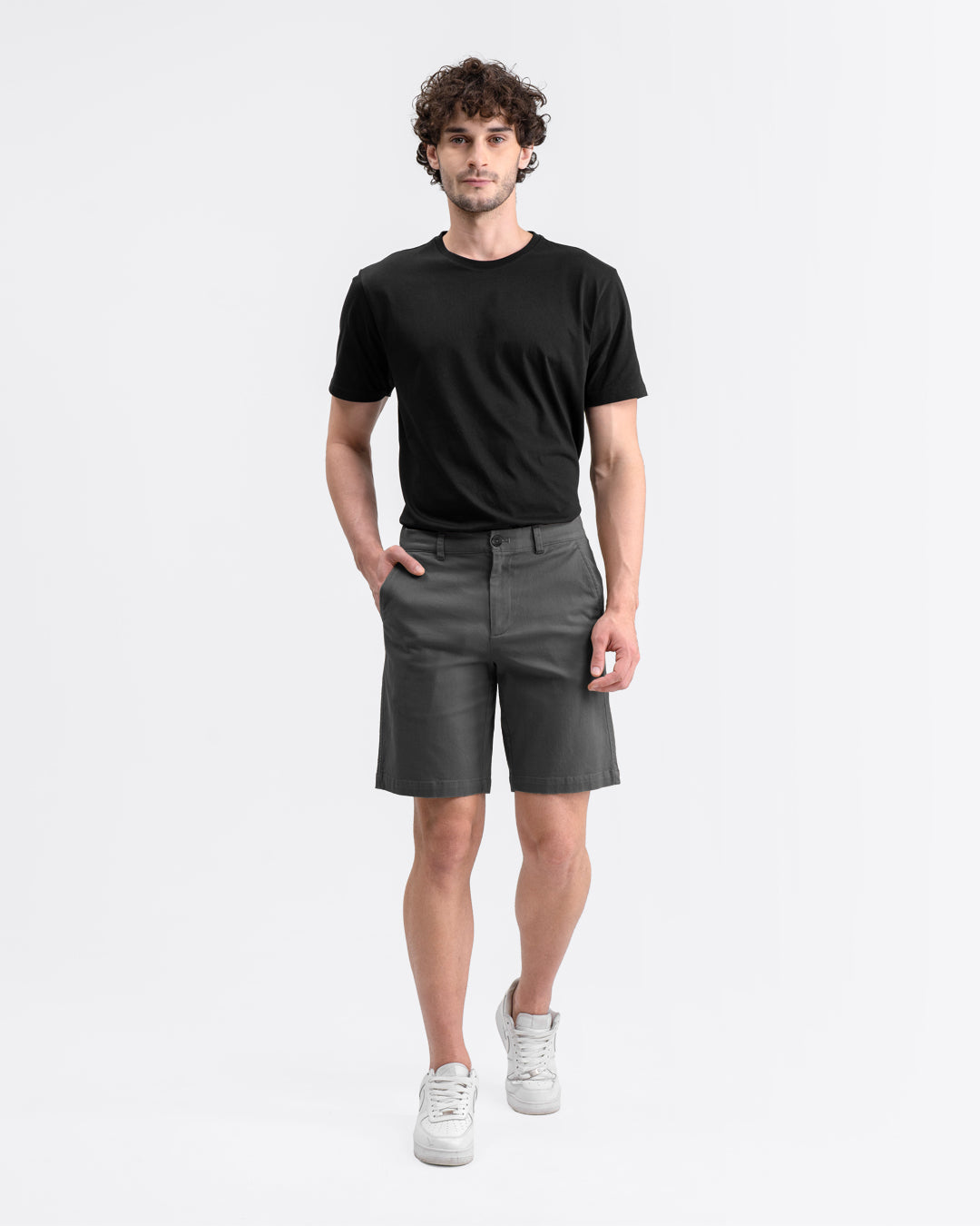 Essential Chino Shorts Dark Gray
